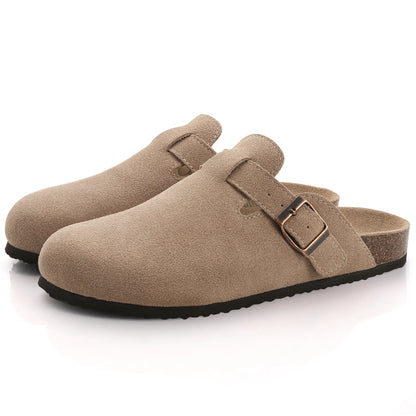 GIACONNI SUEDE CLOGS