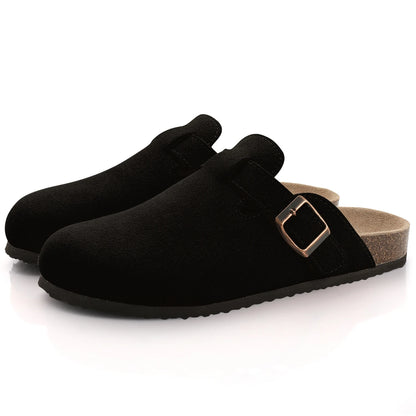 GIACONNI SUEDE CLOGS