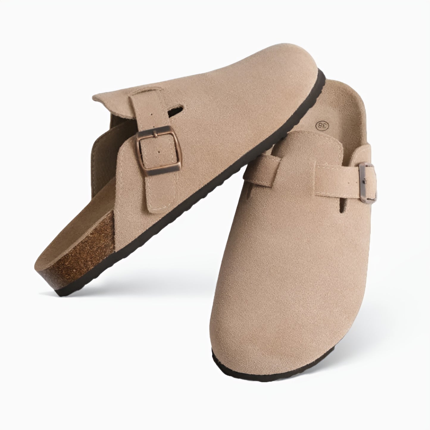 GIACONNI SUEDE CLOGS