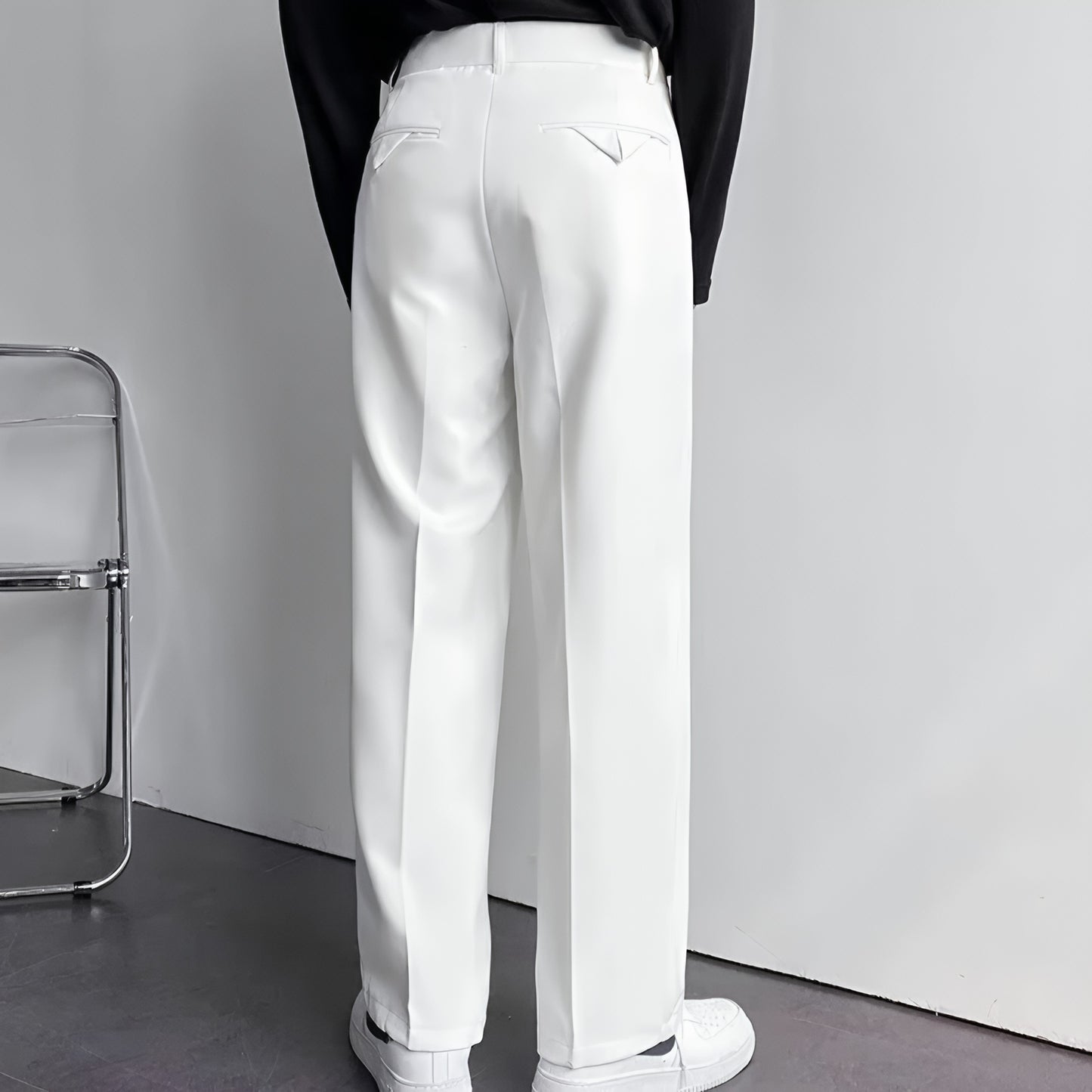 GUNSAN FITTED TROUSERS