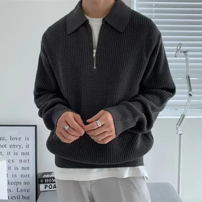 RASON ZIPPED SWEATER