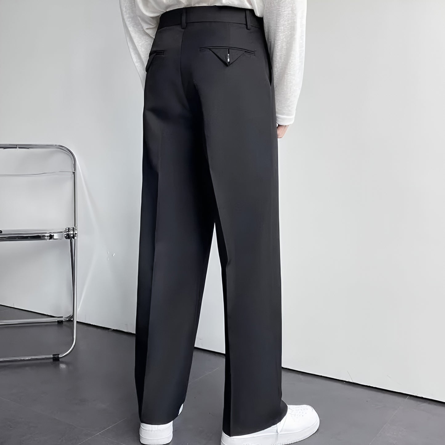 GUNSAN FITTED TROUSERS