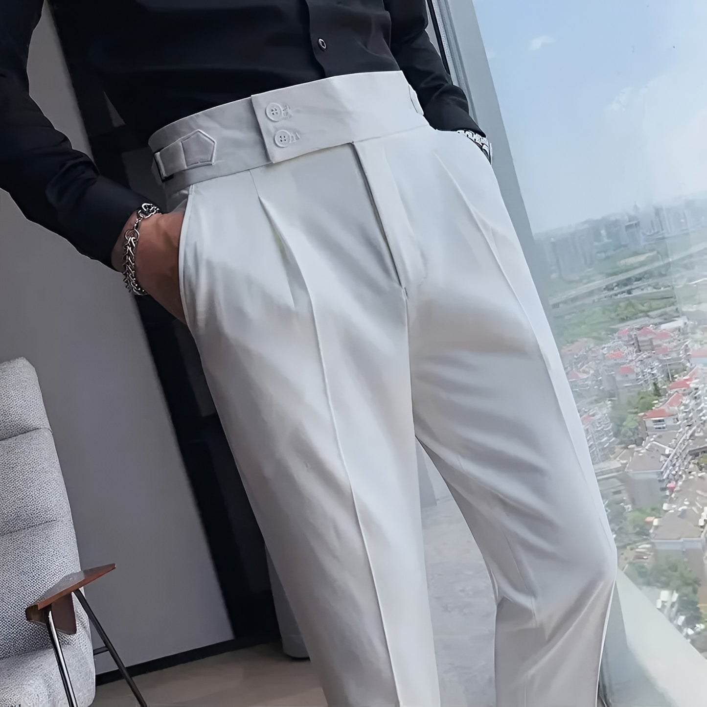 YANGSAN CASUAL TROUSERS